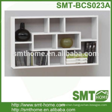 Living room MDF wall mount simple display shelf